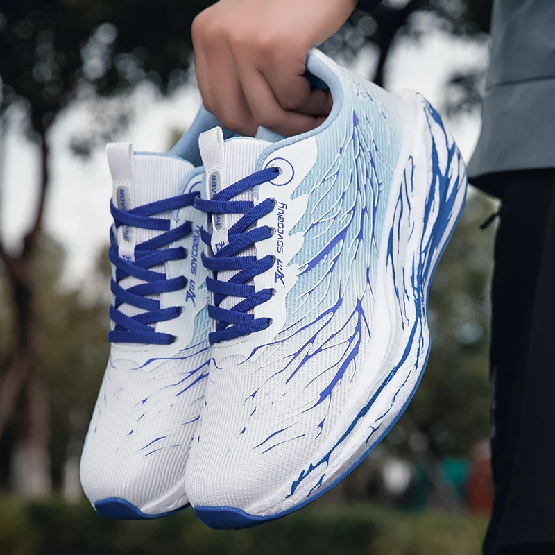 

Running Shoes Men Lightweight Mesh Anti-slip Wear-resistant Casual Shoes Men Sports Lightweight Breathable Walking Shoes Men