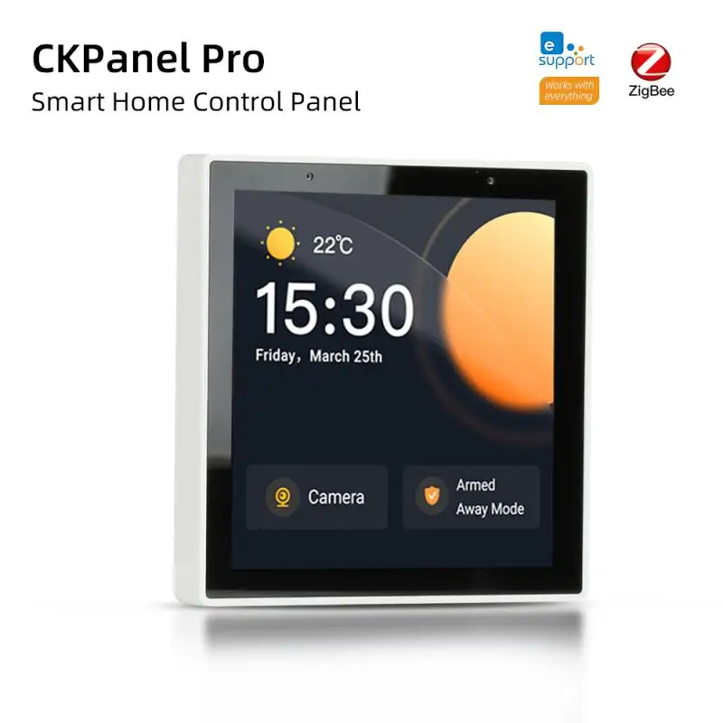 EWelink CKPanel Pro Smart Home Control Panel Scene Wall Switch Thermostat Built-In Zigbee Gateway For Alexa Google Home