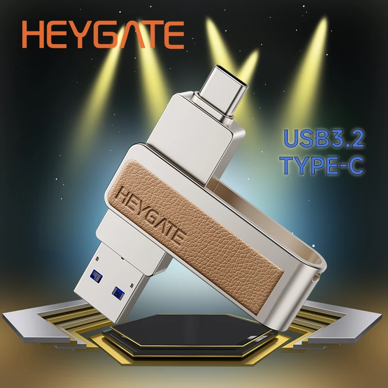 USB 3.0 Typ-C-Flash-Laufwerk, 2-in-1, Dual-USB-A- und USB-C-Pendrive, 150 MB/s Leseleistung, Speicherstick für PC, Laptop, Android-Telefon, 64 GB, 128 GB. – Detail 1