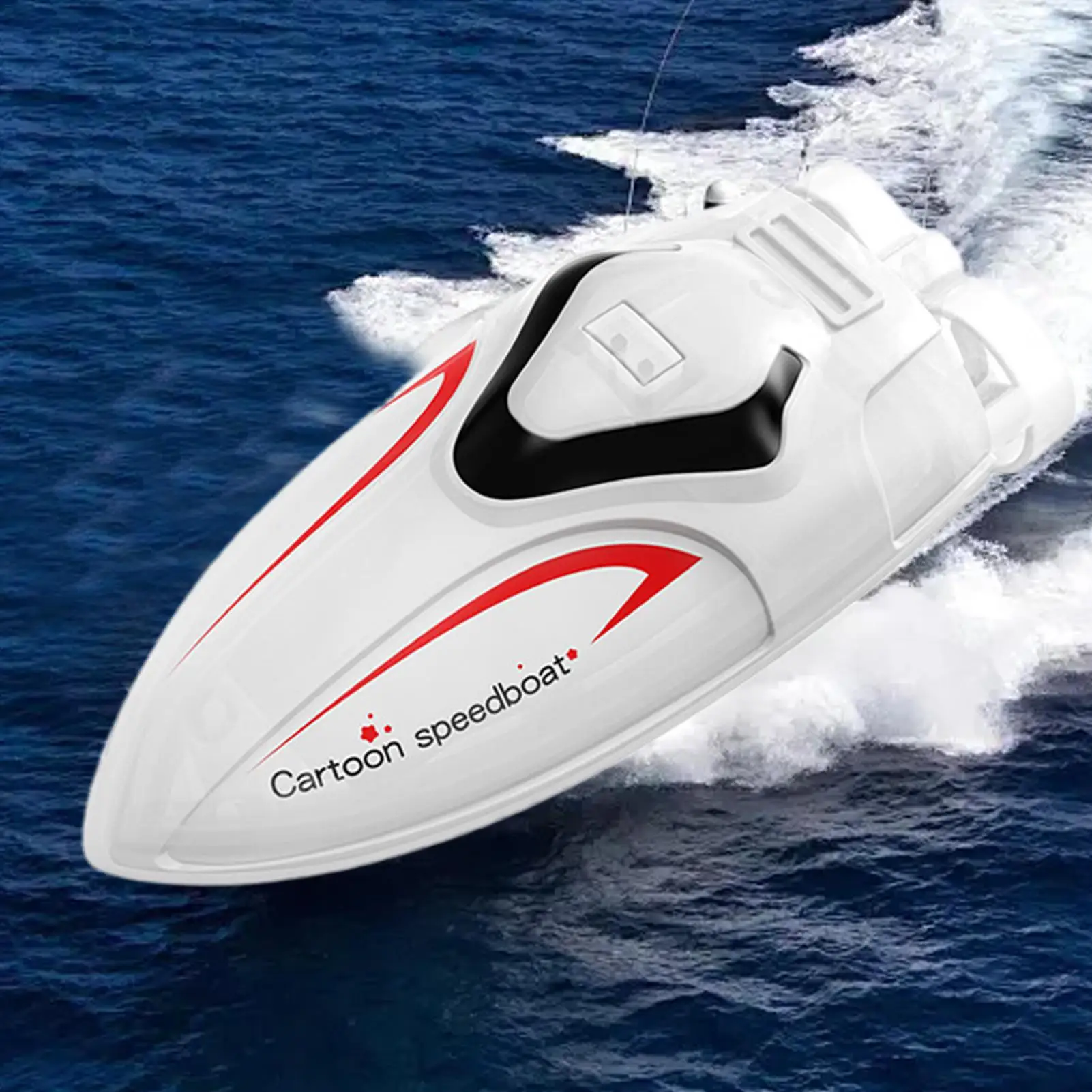 Afstandsbediening Boot Draagbare Speedboot Speelgoed Zwembad Entertainmentbenodigdheden 2,4 GHz Mini Stunt Onderzeeër Speelgoed met licht