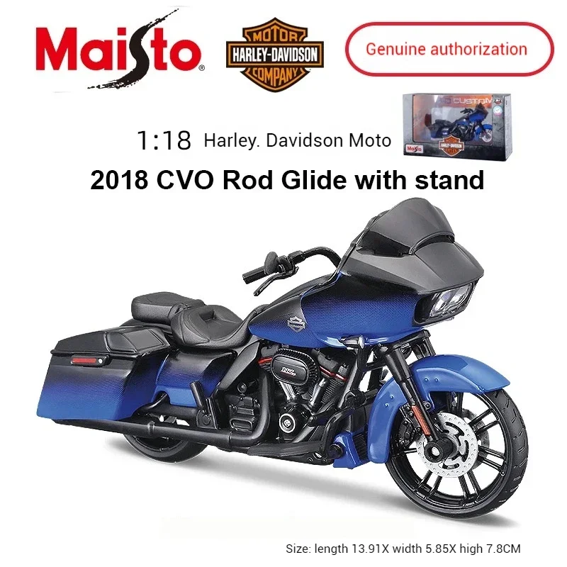 1:18 Maisto 2018 Cvo Breakthrough Die Casting Simulation Die Casting Alloy Surprise Motorcycle Collection Model Toy Boy Gift