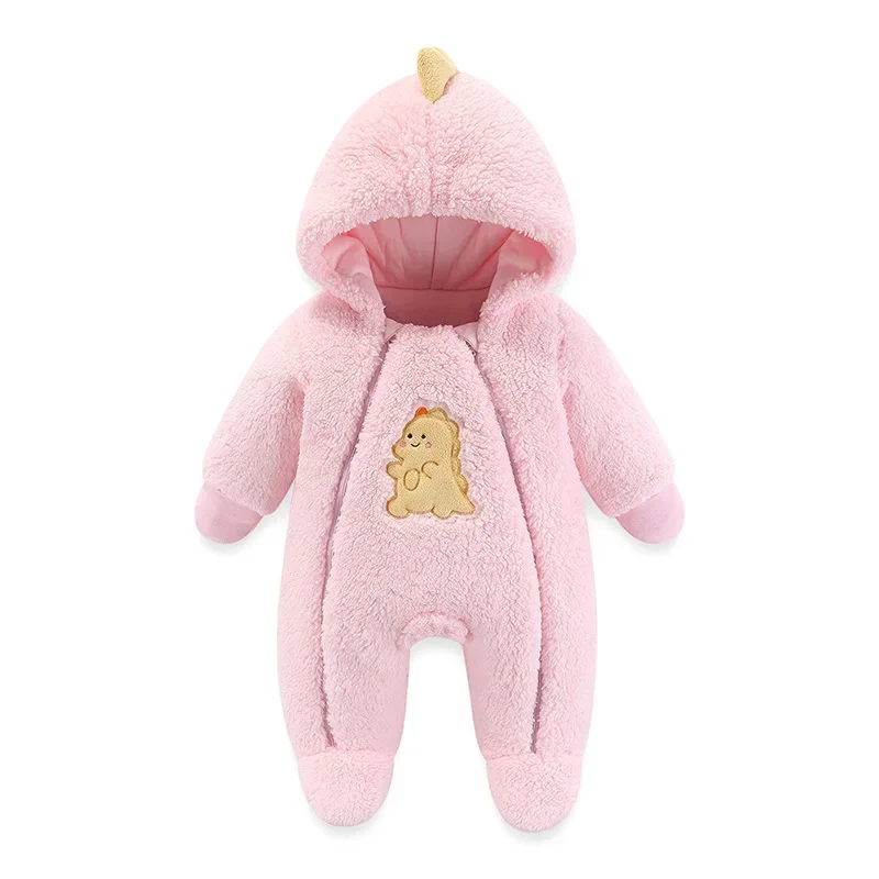 

Baby Girl Romper New Born Boys Overall Thickened Warm Bear Rabbit Cotton Newborn Baby Clothes Baby Autumn Winter Romper Bodysuit