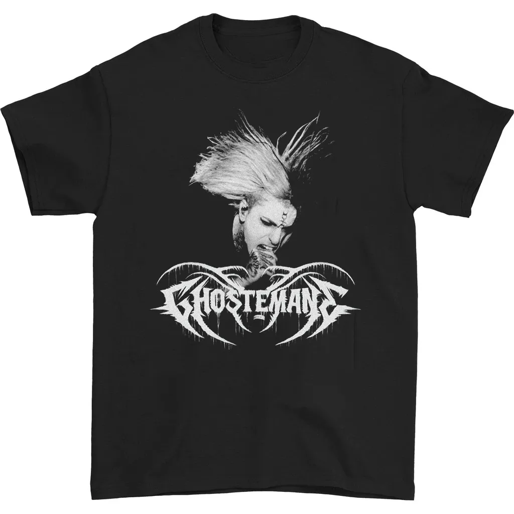

vtg Ghostemane in concert T-shirt black short sleeve All Sizes 31 Vintage Clothes Football Shirts 2025 Mens Designer Clothes