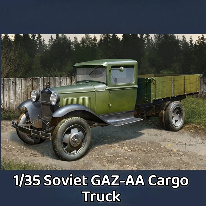 

TRUMPETER 1/35 советский грузовик ГАЗ-АА пластиковая сборная модель головоломки