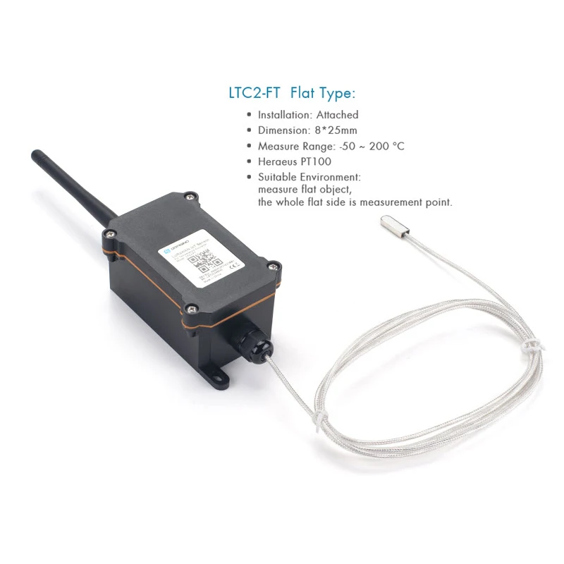 DRAGINO original LTC2- industrial LoRaWAN Internet of Things temperature LoRa sensor multi-probe can be used for food safety