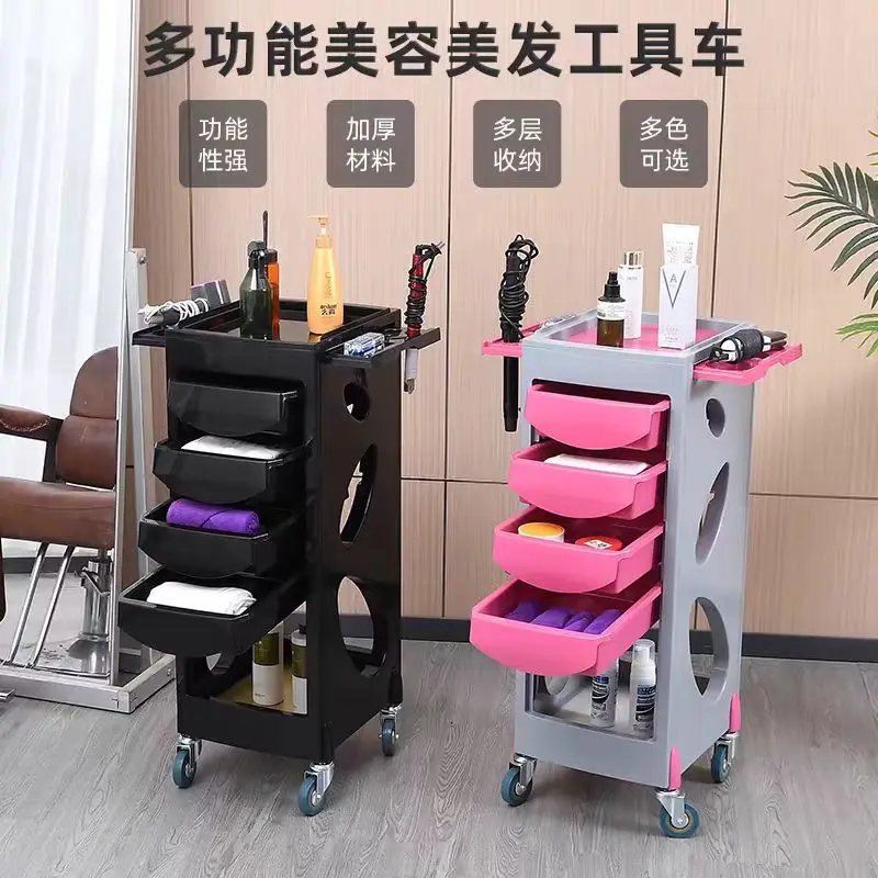 High Quality Designer Professional Hairdressing Trolley Salon Equipment Furniture Premium Barber Cart