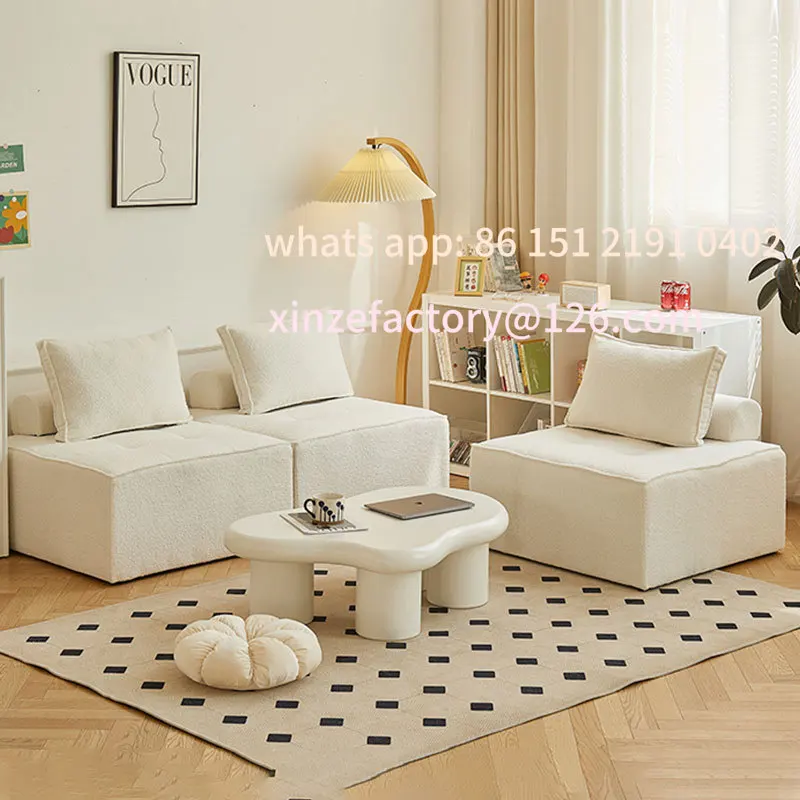 

Customizable Simple Fabric Sofa Manufacturer Free Combination Module