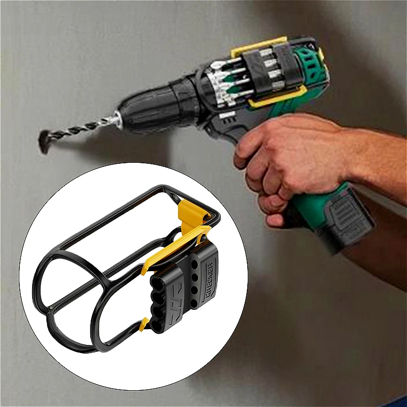 

Drill Bit Organizer Magnetic Bits Storage Accessory Multifunctional Portable Sleeve Storage Rack Electric Tool Fittings