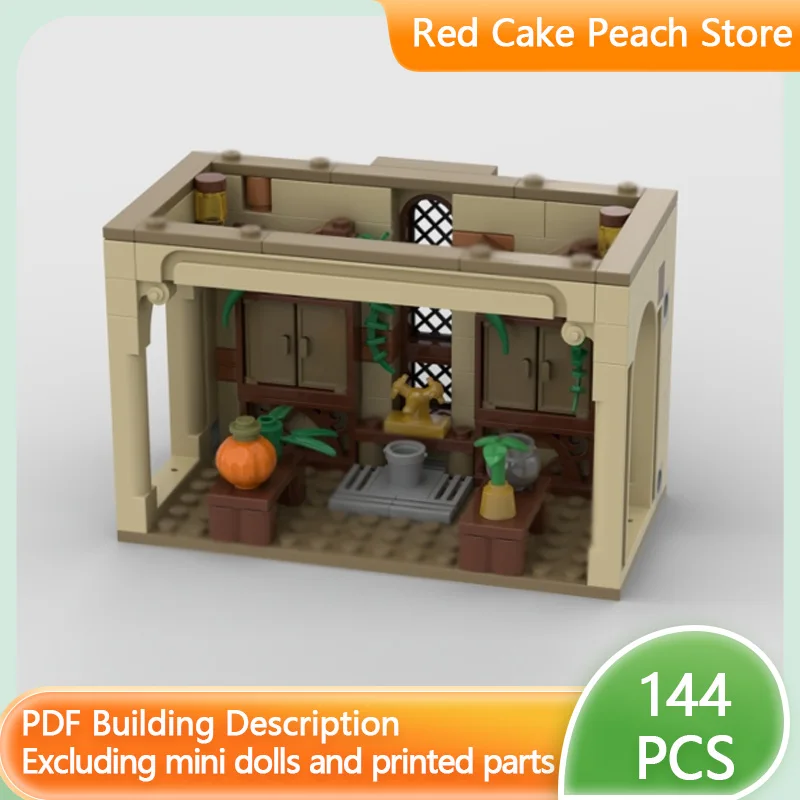 

Magical Movie Model MOC Building Bricks Castle Herbology Room Modular Technology Children Holiday Gifts Assemble Toys Suit