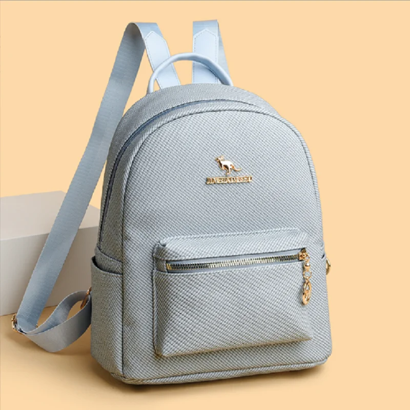 Tas Ransel Kulit Fashion Terbaru 2025 Tas Selempang Wanita Kasual Kapasitas Besar Tas Tote Tas Sekolah Tas Ransel Crossbody