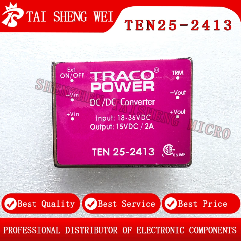 1PCS New Original TEN25-2411 TEN25-2412 TEN25-2413 TRACO Power Module DC-DC New