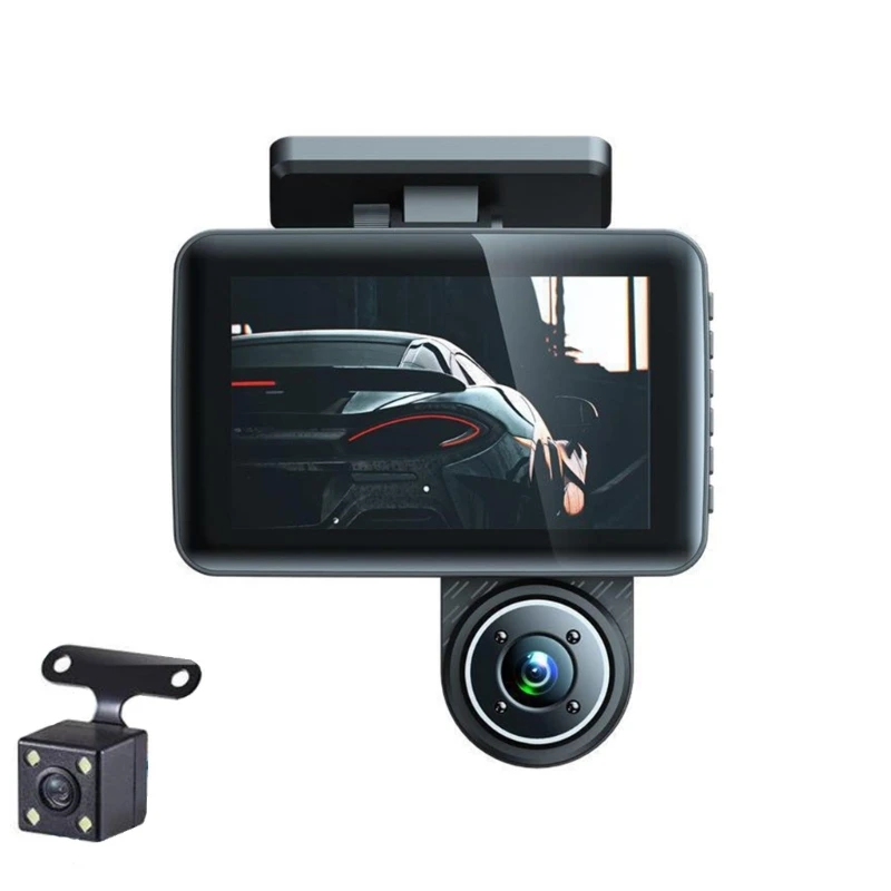 MultiChannel Car Camera 1080P DashCam Front, Interior/Rear Recording for Vehicle Safety Looping Record Easy Installation