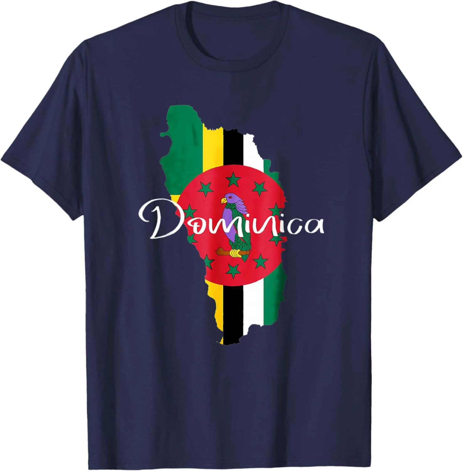 Dominica Tshirt, Dominican Clothes, Dominica for Women Men T-Shirt Casual Y2k  Harajuku Cotton Tee