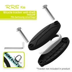 Rrskit Bicycle Tracker Anti-Theft Mount Holder For Samsung Galaxy Smart Tag 2 GPS Tracker Hidden Case Protective Shell