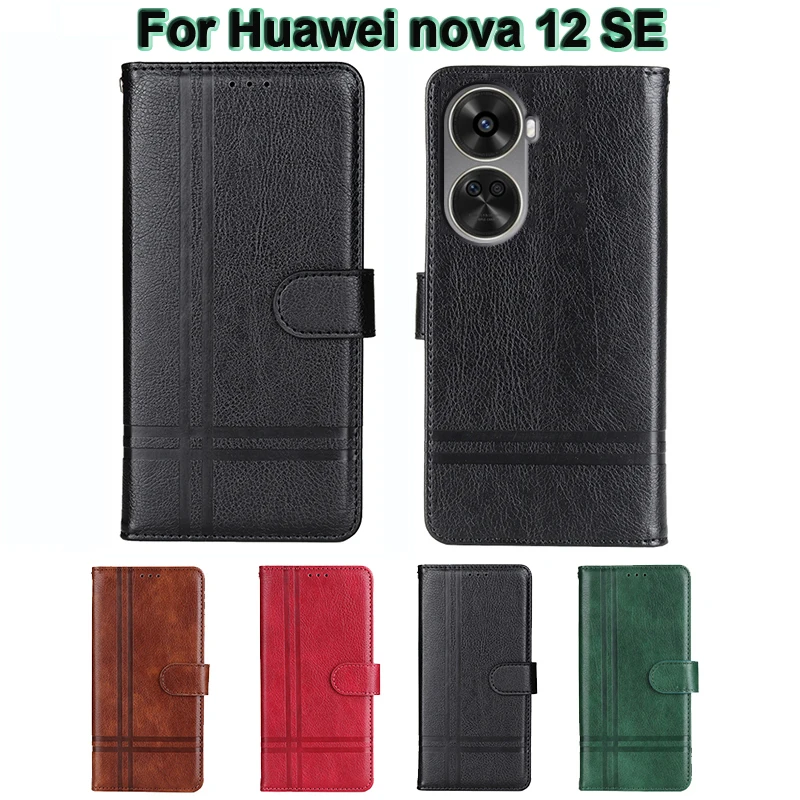 Phone Case For Huawei nova 12 SE BNE-LX1 Leather Cover For Huawei nova 11 SE BON-AL00 Fundas For Huawei nova 10 SE BNE-LX1 Coque