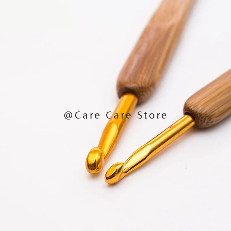 Bamboo Knitting Needles Set Crochet Hooks Set Embroidery Needle Wooden Knitting Crochet Needles Crochet Kit