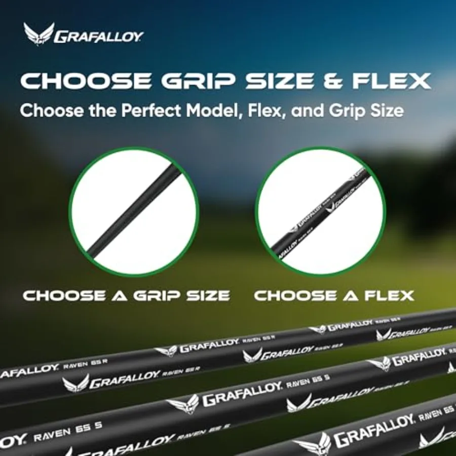 Raven Graphite Golf Shaft Designed for Taylormade Right-Handed Drivers with Integrated Adapter and Grip Installed Ideal for Per