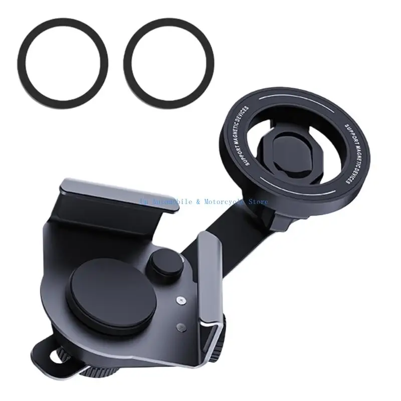 270E شاشة مغناطيسية جانبية لوحة القيادة الهاتف جبل اكسسوارات السيارات حامل الهاتف الدعم