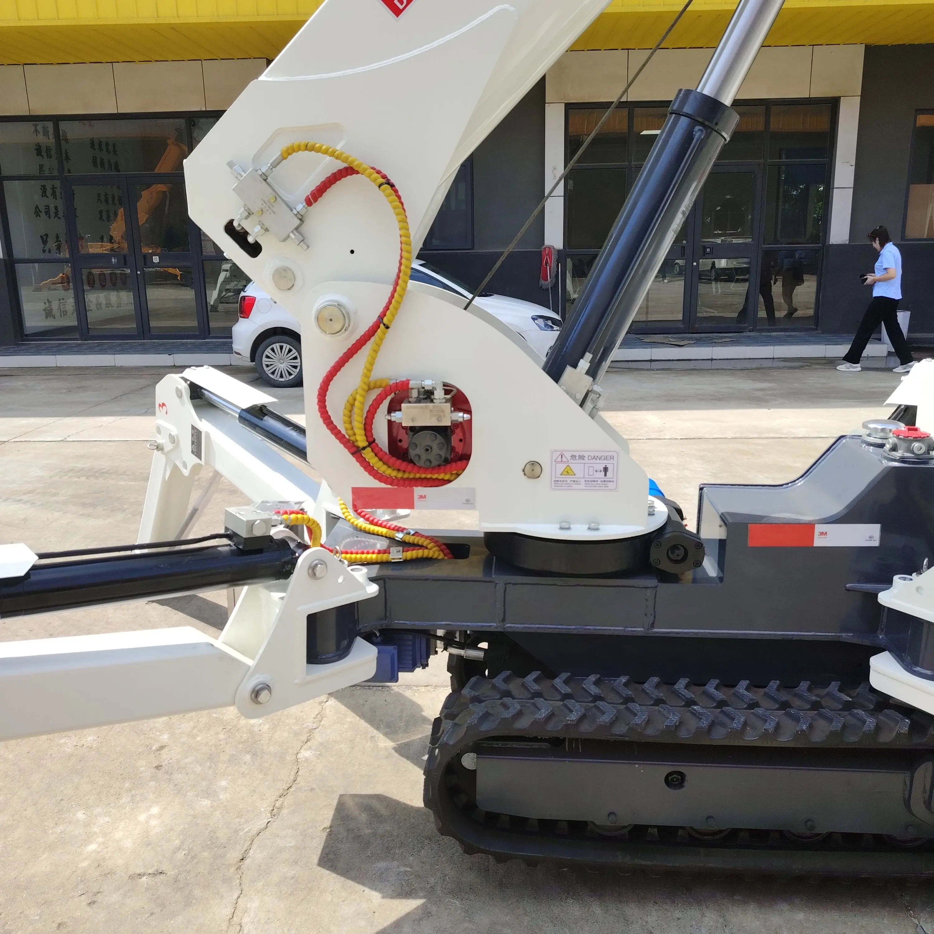 

New Design Big Spider Crane Telescopic Lift Promotion Long Arm Fly Jib Spider Crane 1 ton 5ton Warehouse Mini Spider Crane Price