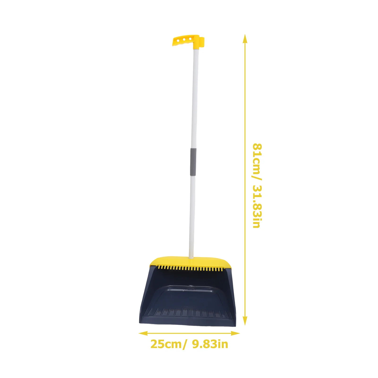 Broom Dustpan Set Dust Pan Broom Long Handle Heavy Duty Broom Dustpan Cleaning Brush Combo Home Kitchen Room Office Dorm Lobby