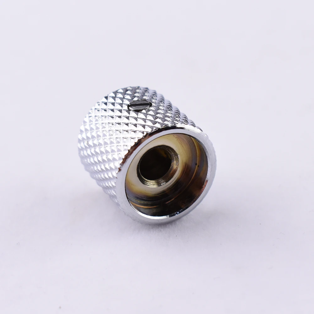 1 Piece Dome Metal Knob For Electric Guitar Bass - Made in Korea