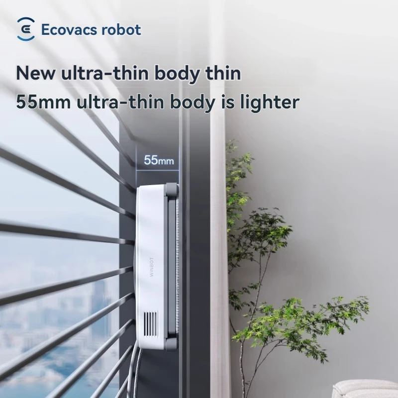 Water Spray Window Wipe Robot Fully Automatic Portable Glass Wipe Tool High-level Safety Anti-fall High-efficiency Cleaning