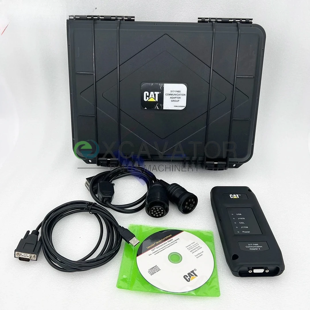 2018 version Caterpillar ET3 Communication Adapter Group ET III CAT Electric System Diagnostic Tool Kit 3177485 317-7485