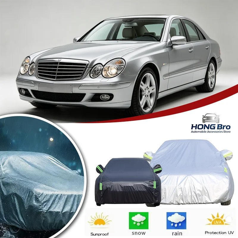 

For Mercedes Benz E Class W211 W212 W213 Full Car Cover Outdoor Snow Cover, Sunshade, Waterproof, Dustproof
