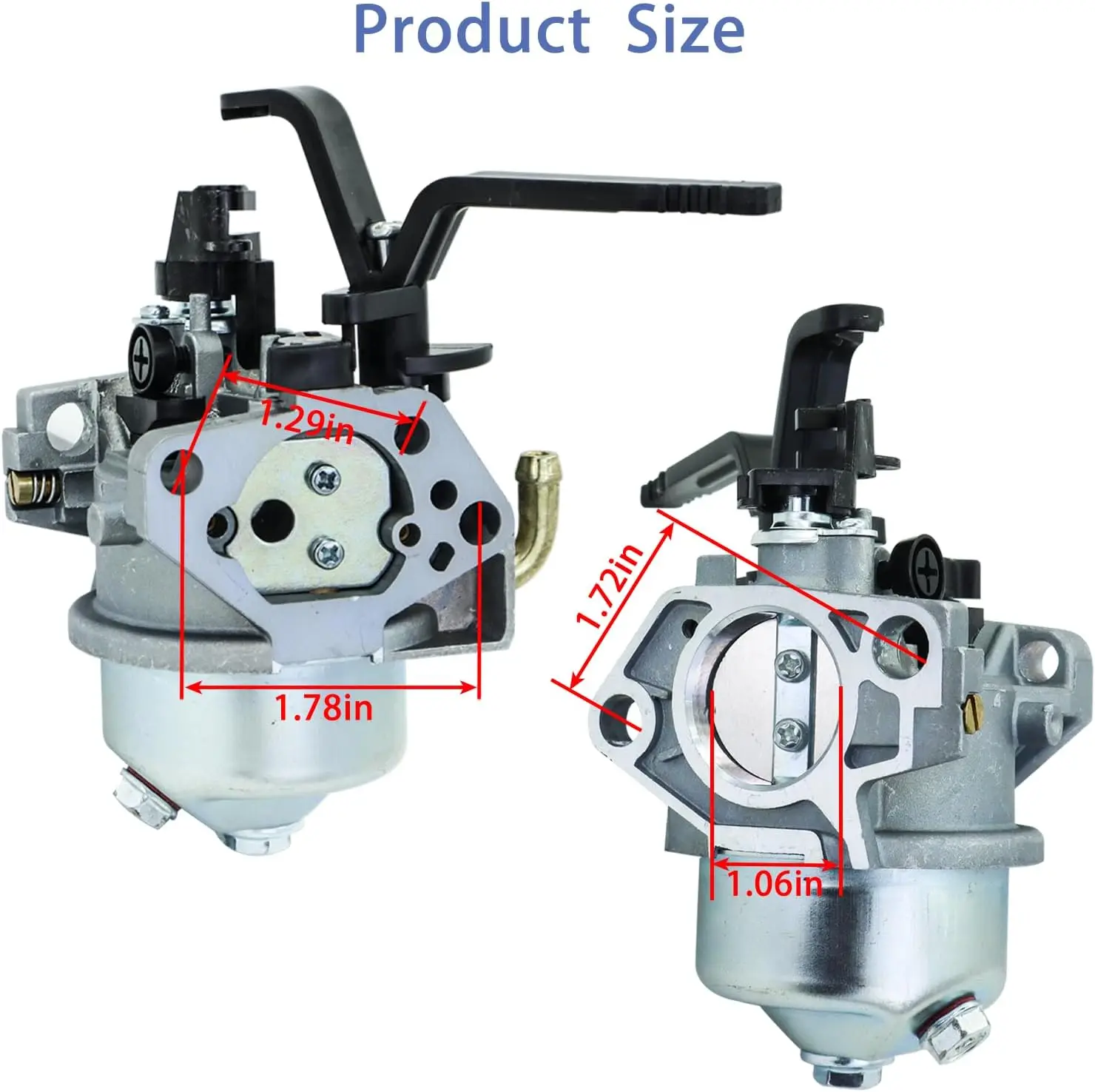 030594 Huayi Carburetor for Troy Bilt 6250 Watts 8500 Watts Generator 030594A 030594 with Air filter Tune up Kit compatible with