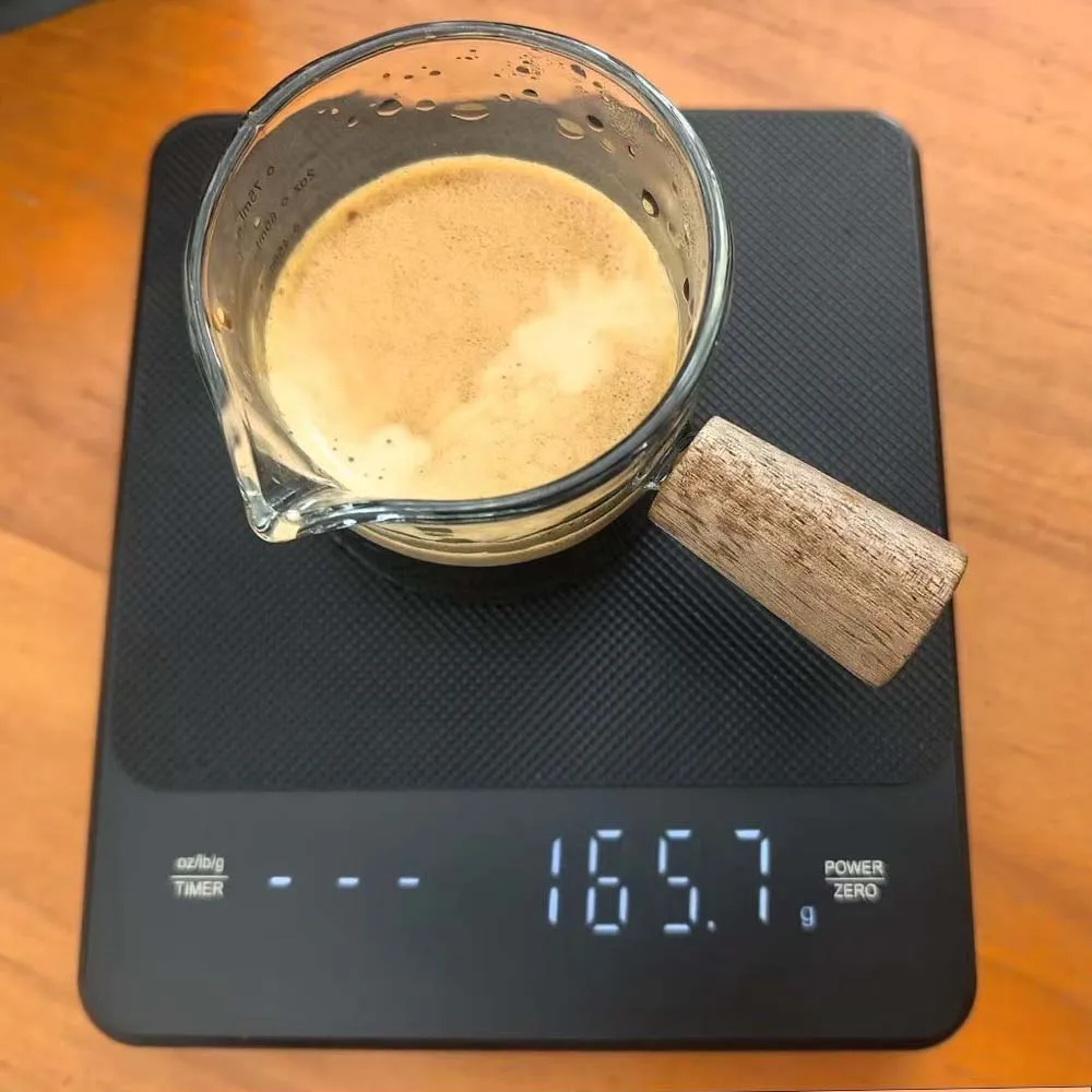 3Kg-0.1g Coffee Scale Mini Small Balance with Heat Insulating Mat Coffee Hand Brewing Espresso Digital Coffee Scales Tools