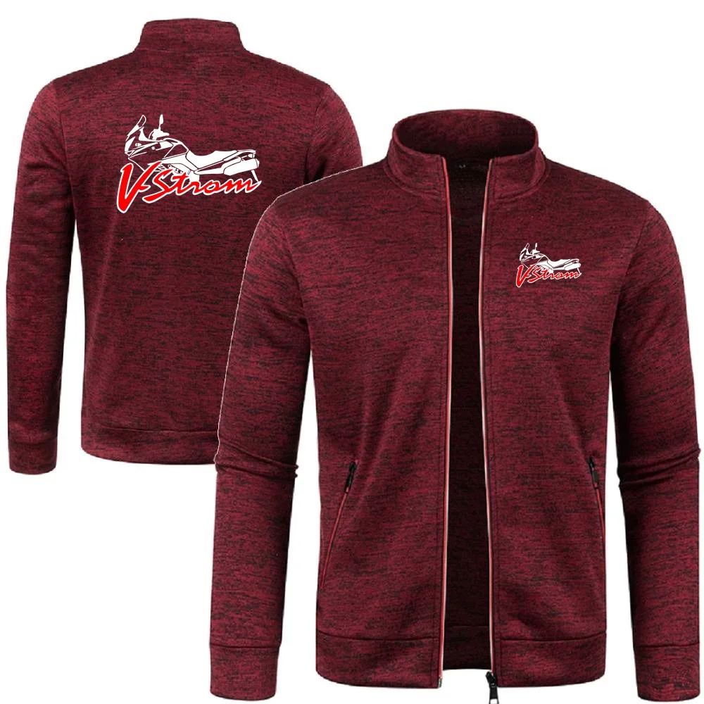 Suzukies-sudaderas con cremallera para hombre, chándal de lana para motocicleta, Jersey de punto con Logo del equipo de Motorsport DL 650, S-5XL