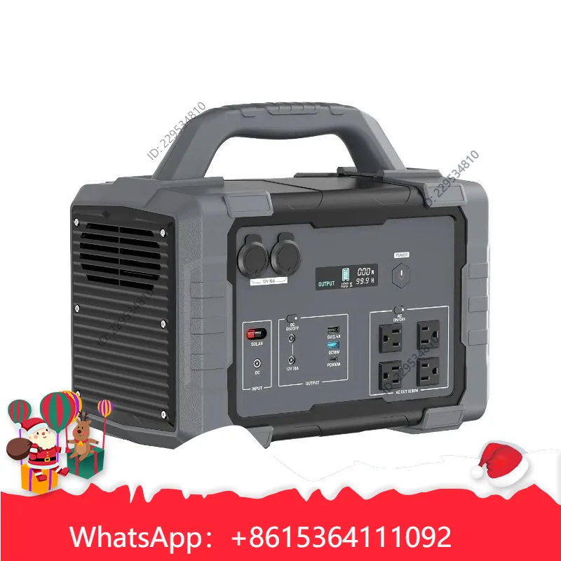 Multifunctional solar generator 60W USB-C PD fast charging 1000W