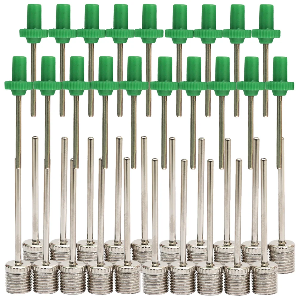

200pcs Air Pump Needles For Sports Balls Stainless Steel Inflation Needle Replacement Multi-Function Ball Supply