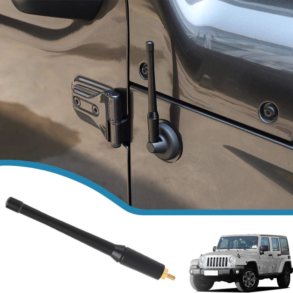 

Car Modified Antenna FM Radio Antennas Signal Amplifier for Jeep Wrangler JK JL 4XE Gladiator JT 2007-2023 Exterior Accessories