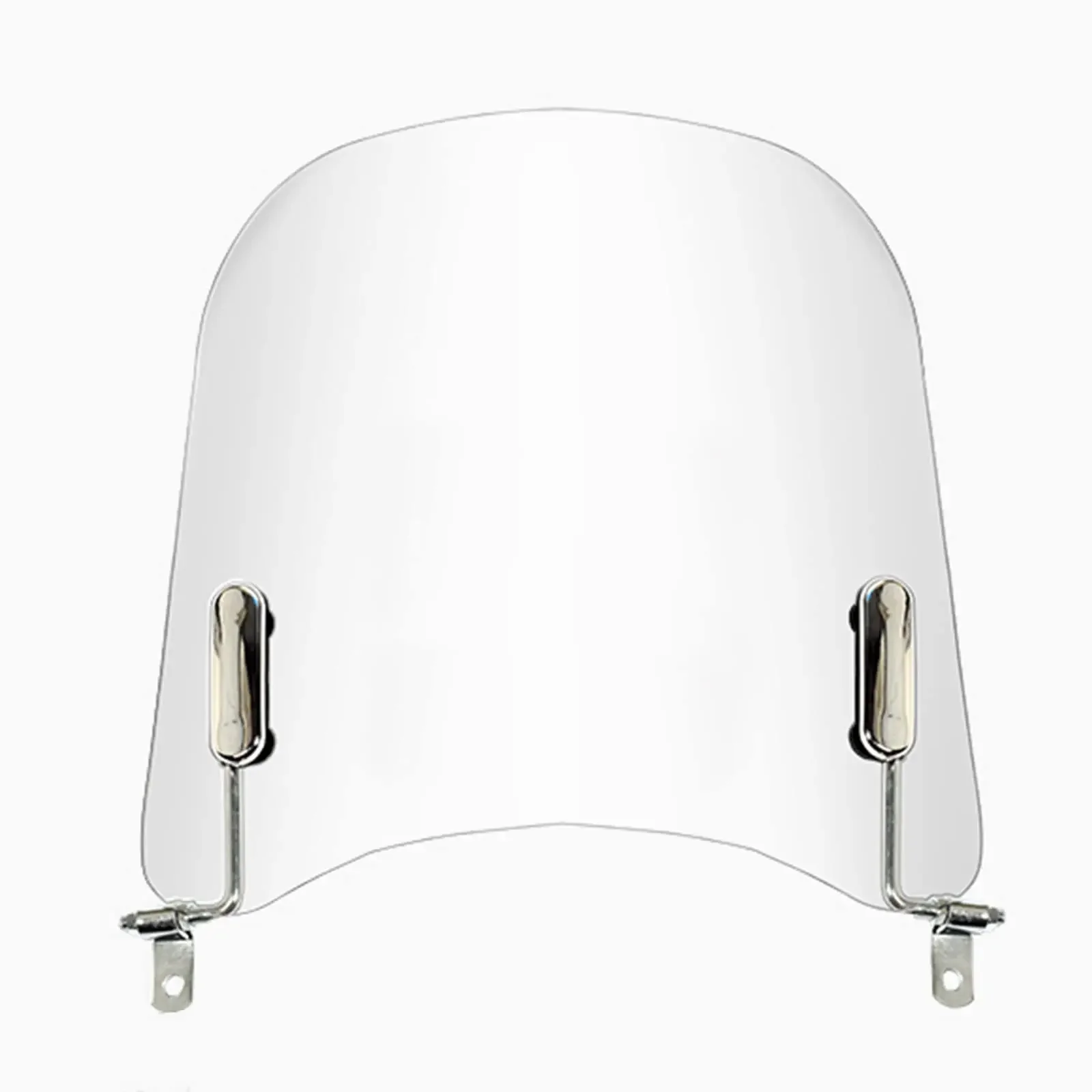 

Universal Motorcycle Windshields 16.5"x17.2" Windscreen Wind Splitter Wind Deflector for Chinese Scooter Mopeds Jonway Taotao