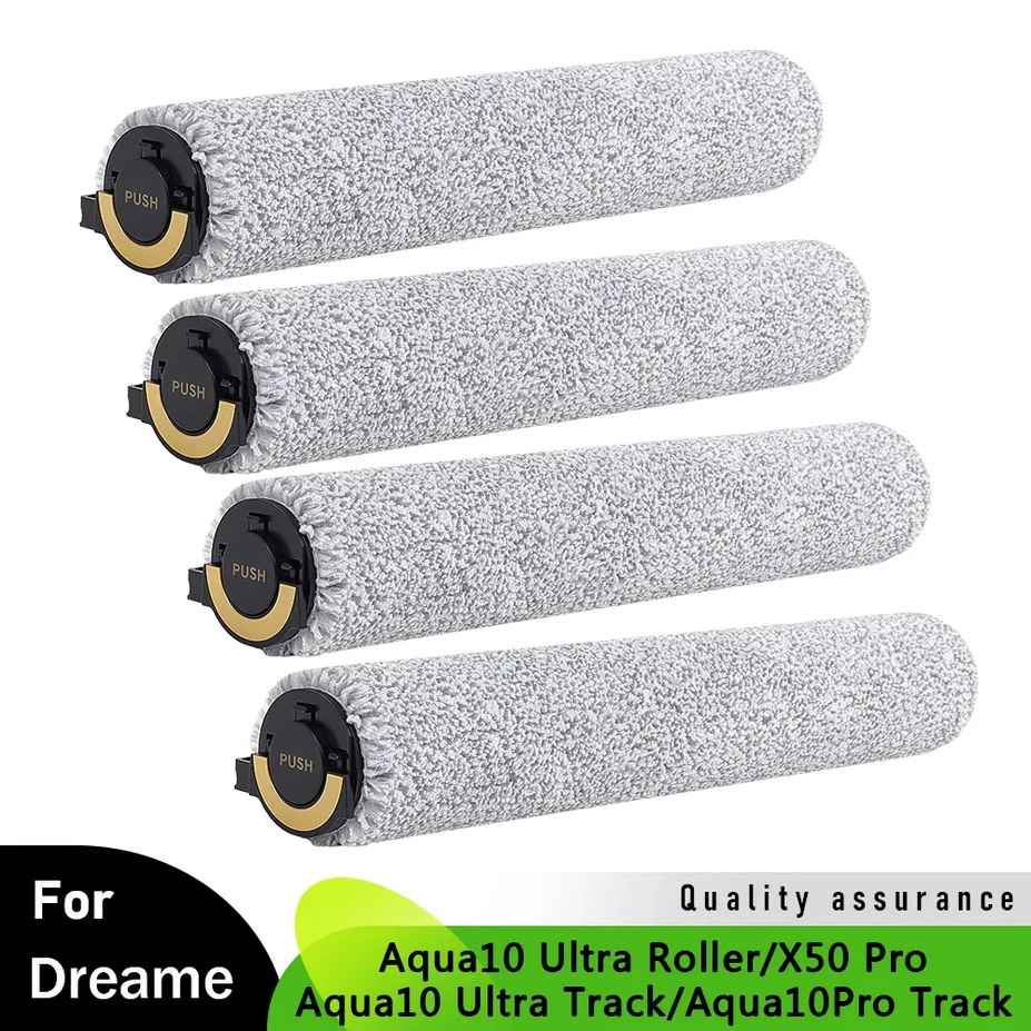 Washable Mop For Dreame Aqua10 Pro/Aqua10 Ultra Roller/X50 Pro/Aqua10 Track Track High-Efficiency Roller Mop Cloth Vacuum