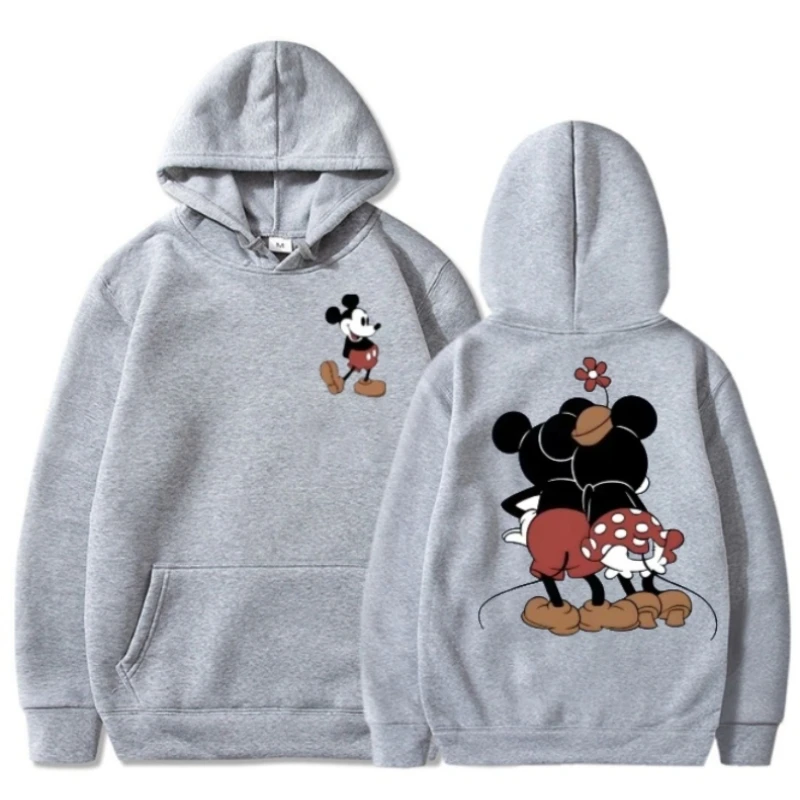 

Классический свитшот с Микки Маусом Disney Толстовка с Микки и Минни Толстовка для пары Диснея Толстовка с Микки Маусом Disney Trip