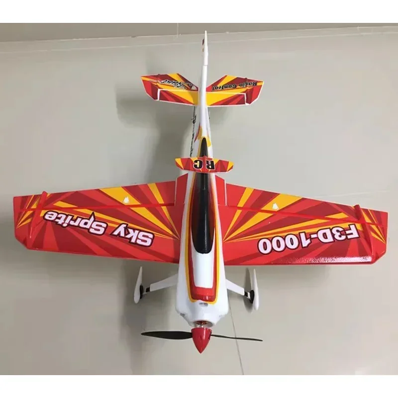 Modello di aereo ad ala fissa 1 metro Wingspan Real Aircraft 15e 3d Stunt Aircraft Performance Aircraft Epo Material Air Aircraft