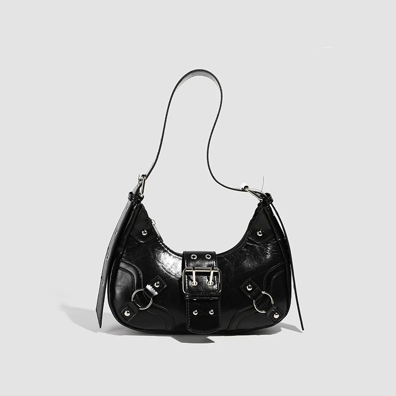 

Black shoulder bag for women luxury designer summer handbag and purse 2025 trend travel bag spot quick send