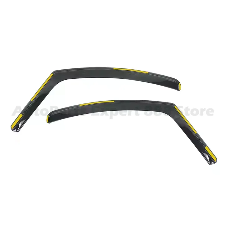 Modification Part In Channel Weather Shield For for PEUGEOT Partner Berlingo 2D 2008-2018 Window Visor Inside Wind Deflectors