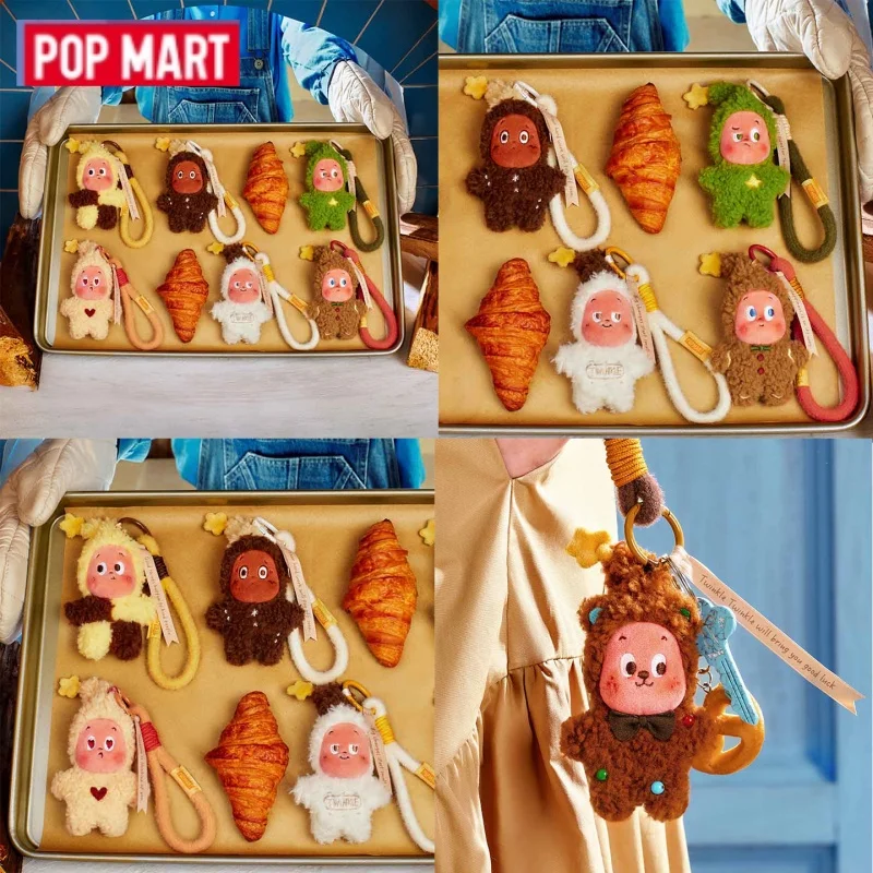 POP MART Star People Baked Cookie Plushie Pendant Blind Box Twinkle Twinkle Delicious Moments Vibrant Trendy Ornaments Gift ของตกแต่งสุดฮิตจาก POP MART รุ่น Star People Baked Cookie Plushie Pendant Blind Box ของขวัญสุดน่ารัก
