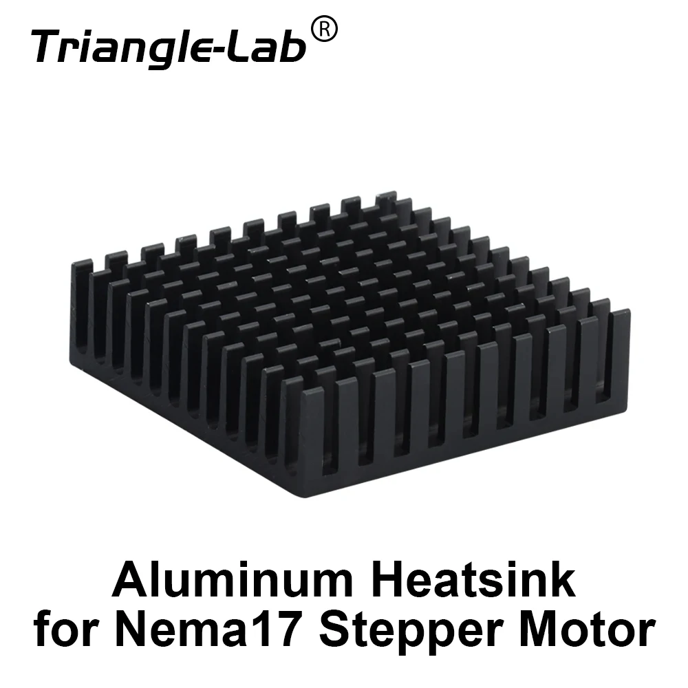 Trianglelab Motor Heatsink Aluminum Compatible with Nema17 Stepper Motor  40X40MM  strong adhesive for ender 3 CR10 3D printer