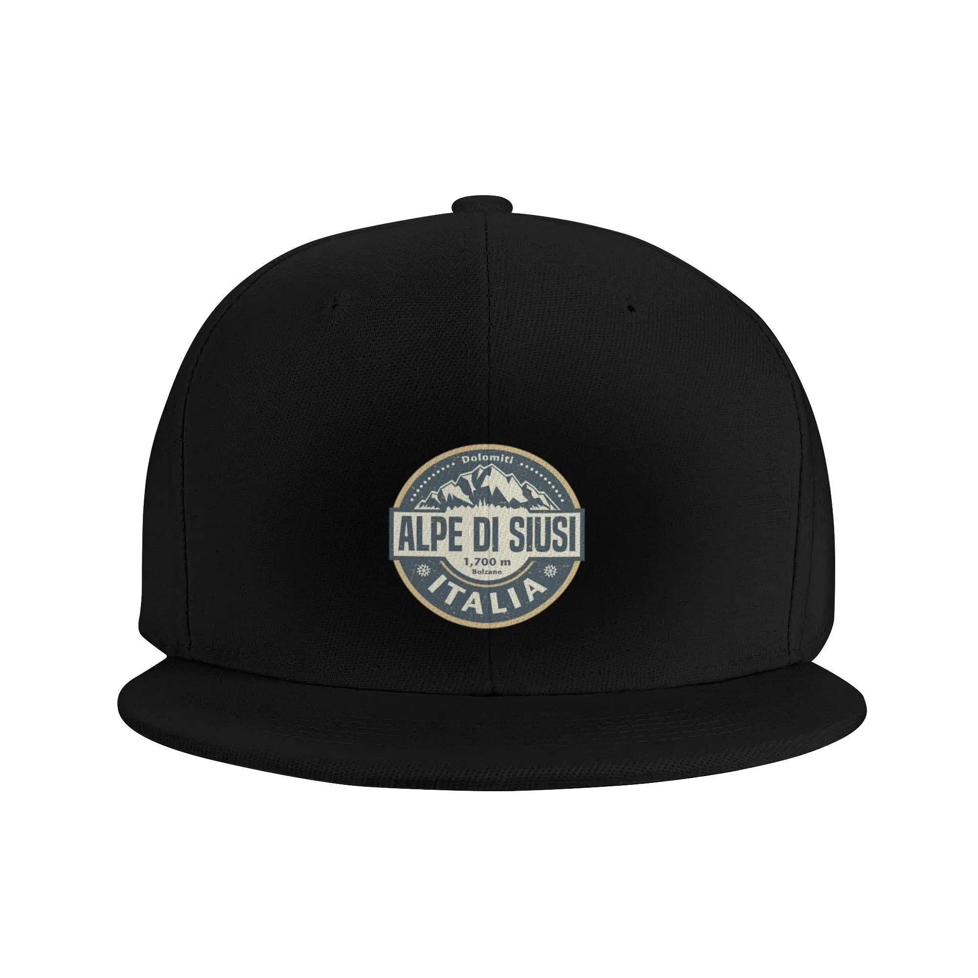 Fashion Alpe di Siusi  Italy Flat Brim Sun Hat  Daily Outfits Baseball Cap
