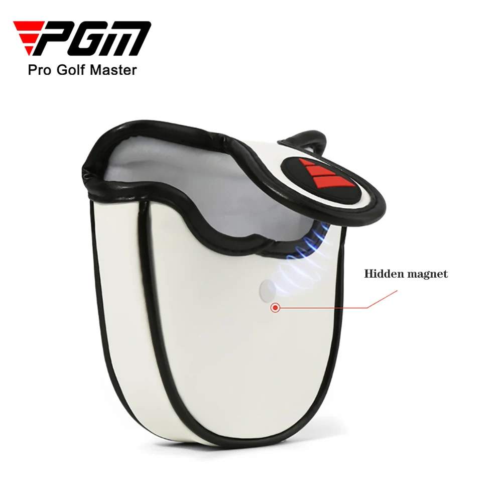 PGM Golf Club Head Cover Putter Protection Cover Magnetic Anti-scratch Washable GT026