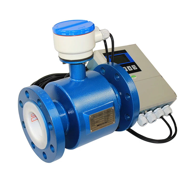 

DN50 RS485 3 Inch Electro Magnetic Flow Meter Waste Water Sewage Industry Mag Flange Electromagnetic Flowmeter