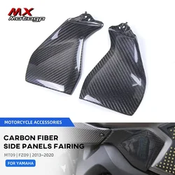 For YAMAHA MT09 FZ09 2013-2020 MT 09 Gas Fuel Tank Cover Side Panels Guard Cowl Motorcycle Accessories Carbon Fiber Fairing Kit