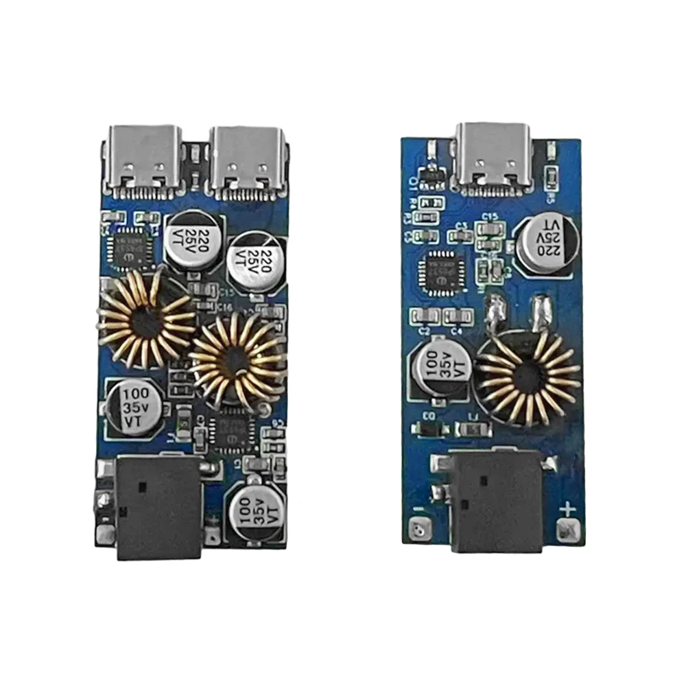 QC3.0 QC2.0 Doppel-USB-Typ-C-Adapter für schnelles Aufladen von Mobiltelefonen, DC7.1V-32V, 3A, 30W, Step-Down-Modul für CP/FCP, PD – Detail 9
