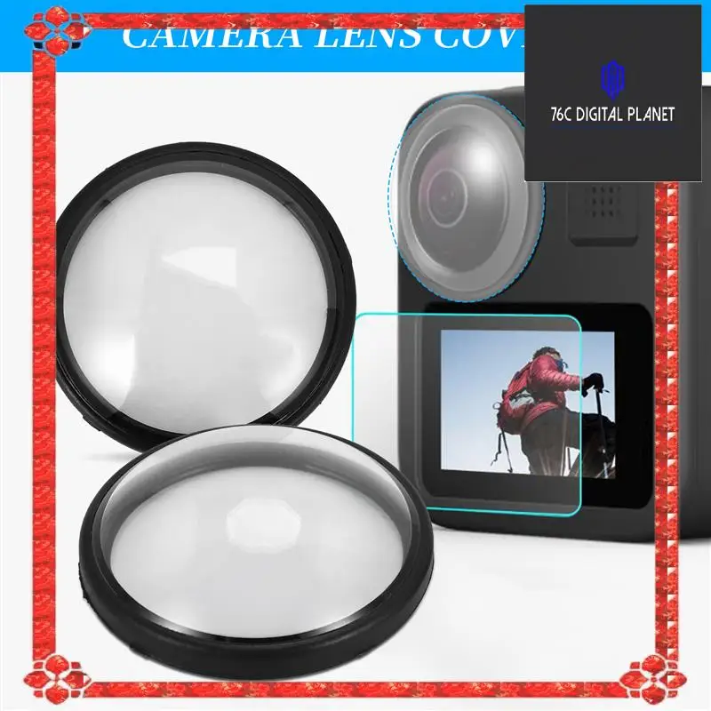 

24-Hour Delivery Protective Lenses Camera Lens Cover Frame For Gopro Max Sport Camera