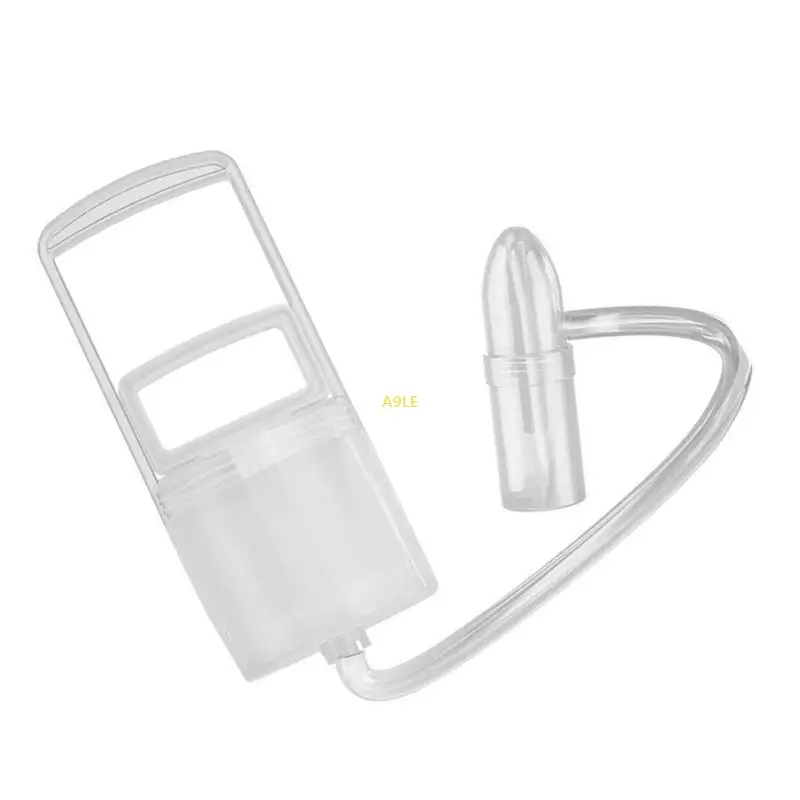 Gentle Baby Nose Aspirator Handheld Toddlers Nasal Cleaning Tool for Congestion Relief User Friendly Nasal Cleaner