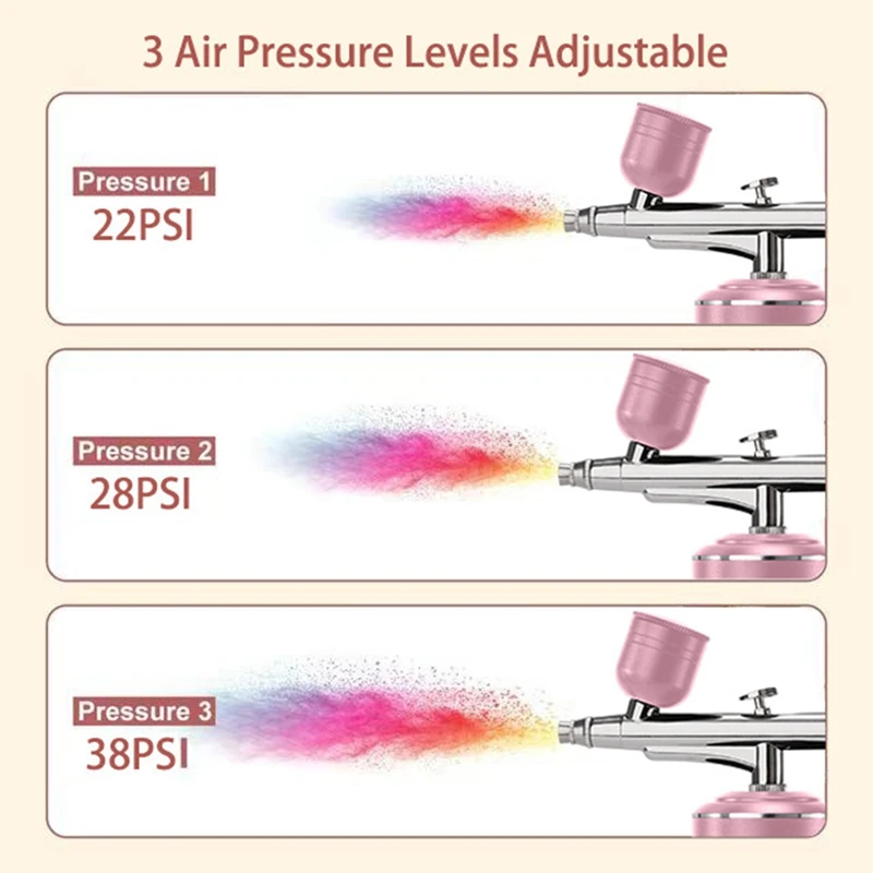 Digital Air Brush With Compressor Portable Air Brush Crafts Air Brush Art Painting Compressor Airbrush Pen Airbr